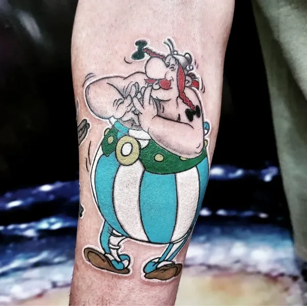 Tatuagem estilo Anime & Geek