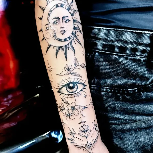 Tatuagem estilo Fineline