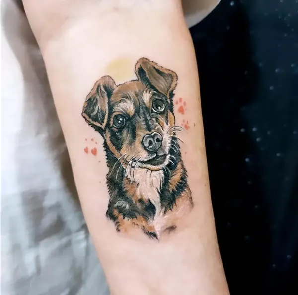 Tatuagem estilo Pet Tattoo